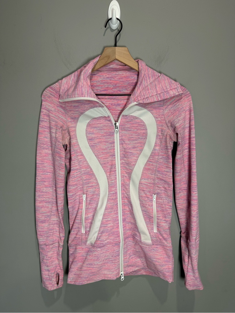 Lululemon In Stride Jacket Wee Are From Space White April Multi / White